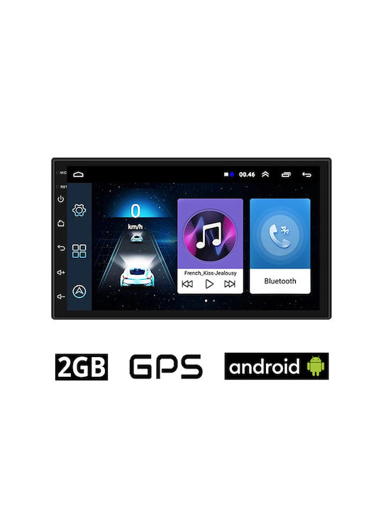Car Audio System for Volkswagen Bora 1999-2005 (Bluetooth/USB/AUX/WiFi/GPS/Apple-Carplay/Android-Auto) with Touch Screen 7"