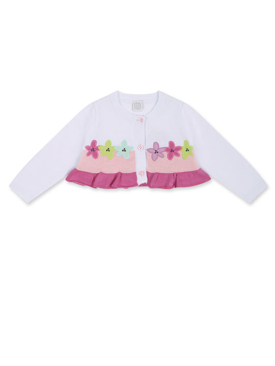 Tuc Tuc Kids Bolero Knitted White