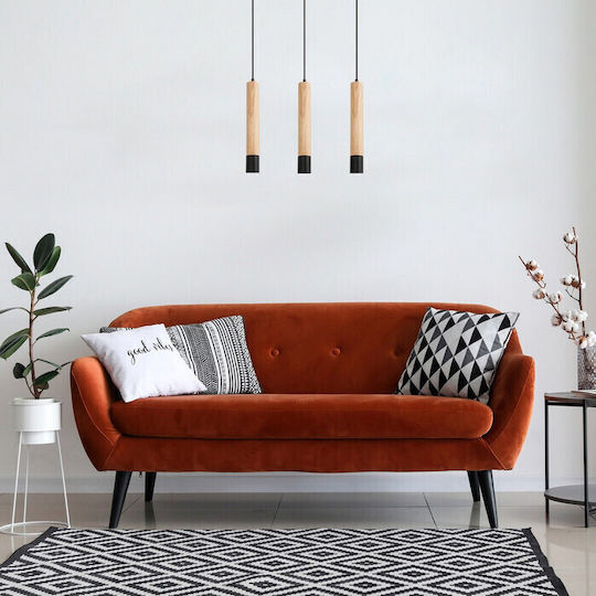 Rabalux Pendant Light Beige Rail with Socket GU10 40.5x40.5cm