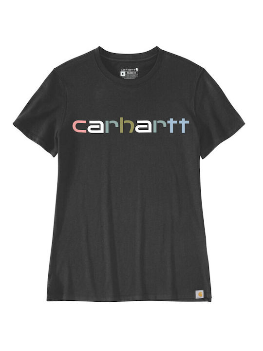 Carhartt Femeie Sport Tricou Negru