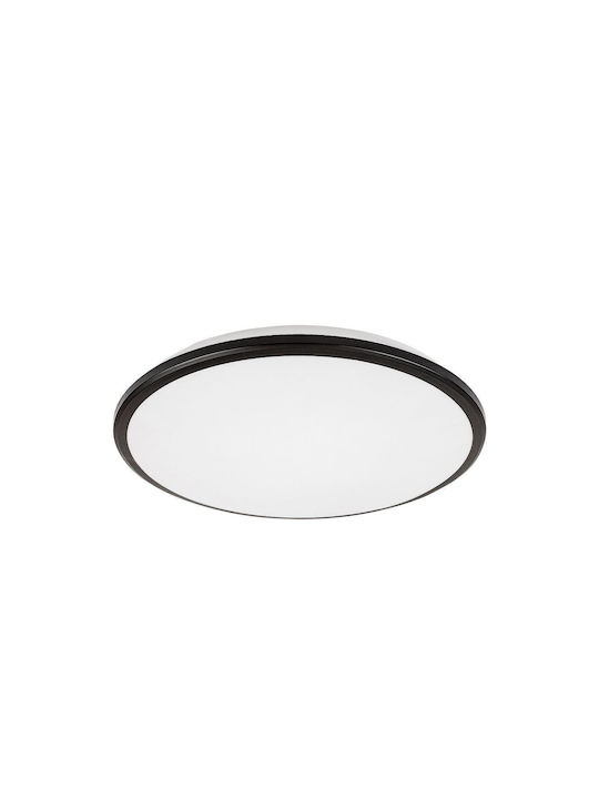 Rabalux Round Outdoor LED Panel 18W with Warm White Light