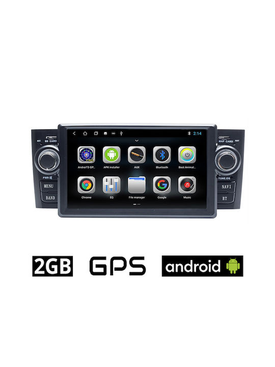 Car-Audiosystem für Fiat Linie 2007-2017 (Bluetooth/USB/WiFi/GPS/Apple-Carplay) mit Touchscreen 6.1"