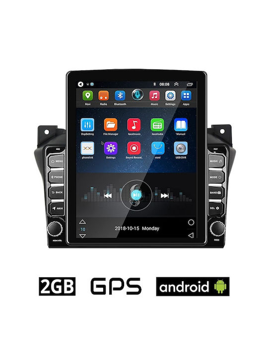 Ηχοσύστημα Αυτοκινήτου για Nissan Pixo 2009> (Bluetooth/USB/AUX/WiFi/GPS/Apple-Carplay) με Οθόνη Αφής 9.7"