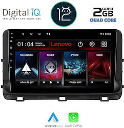 Lenovo Car Audio System for Kia Ceed / XCeed Audi A7 2018-2022 (Bluetooth/USB/WiFi/GPS/Apple-Carplay) with Touch Screen 10.1"