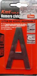 KMT Tools Πινακίδα με Γράμμα Α σε Ασημί Χρώμα 7.5cm 6315920 KMT Tools Πινακίδα με Γράμμα Α σε Ασημί Χρώμα 7.5cm 6315920