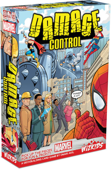 Επιτραπέζιο Παιχνίδι Marvel Damage Control για 2-4 Παίκτες 12+ Ετών (EN) WizKids