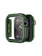 Lito Watch Armor Plastic Case with Glass in Green color for Apple Watch 40mm