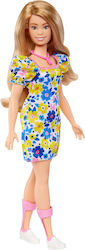 Mattel Κούκλα Barbie Fashionistas #208 για 3+ Ετών