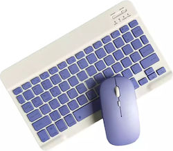 Soultronic MKK11 Fără fir Set tastatură și mouse UK Violet