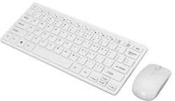 Soultronic K03 Fără fir Set tastatură și mouse UK Alb