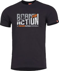 Pentagon Ageron Born for Action T-shirt in Schwarz Farbe