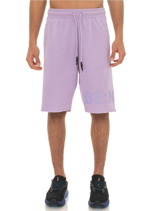 Be:Nation Men's Athletic Shorts Purple