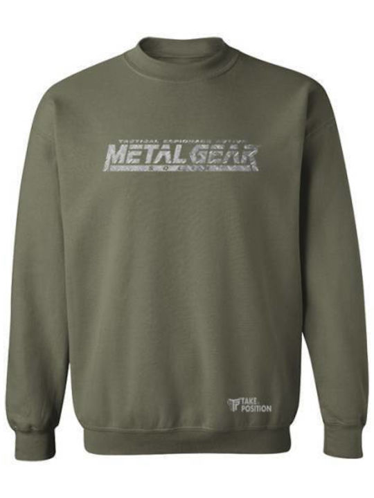 Takeposition Game Metal Gear Solid Logo Sweatsh...