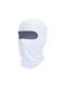 Figli Sports Cotton Rider Full Face Balaclava in White/White Colour