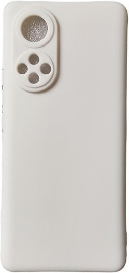 Umschlag Rückseite Silikon Weiß (Huawei Nova 9 / Honor 50 5G / Ehre 50)