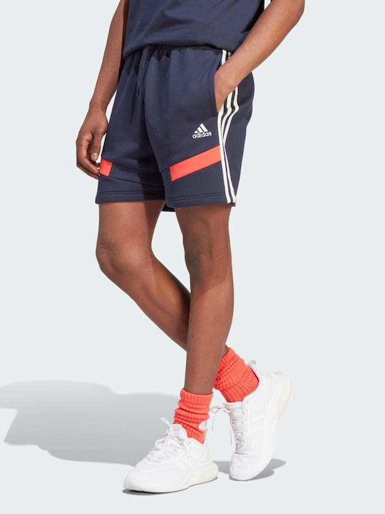 Adidas Colorblock Bermudă Sportivă de Bărbați Legend Ink