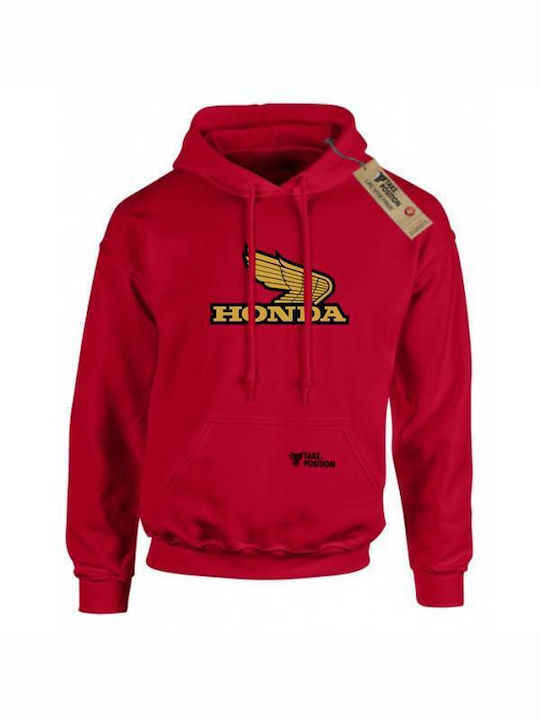 Takeposition H-cool Moto Hoodie Burgundy