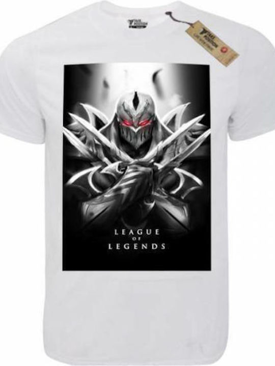 Takeposition T-cool T-shirt League Of Legends Λευκό