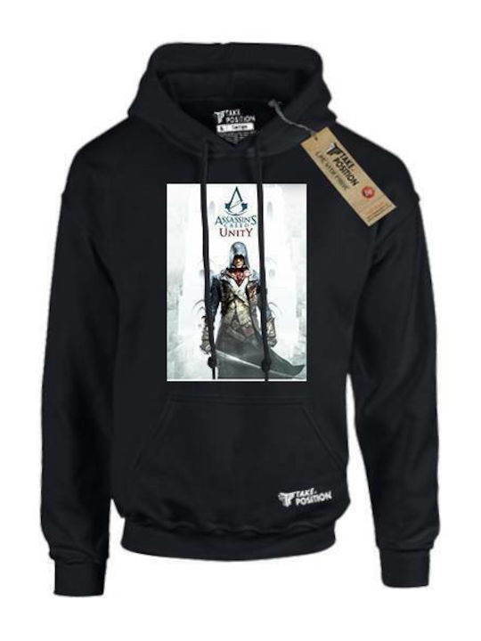 Takeposition H-cool Damen Kapuzenpulli Assassin's Creed Schwarz