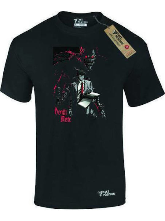 Takeposition T-shirt Death Note Черен