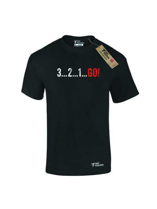 Takeposition Go Tricou Negru