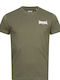 Lonsdale Elmdon 117108 Men's Short Sleeve T-shirt Khaki