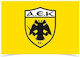 Mannschaftsfahne Netzstempel AEK FC 50x75cm