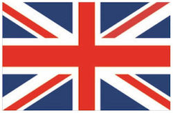 Office flag of the United Kingdom 18x25cm