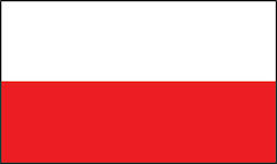 Office flag of Poland 18x25cm