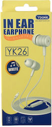 Yookie YK26 Безжични Стерео с жак 3.5mm