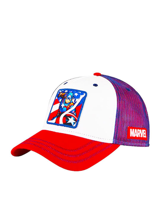 Marvel Comics Kids' Hat Jockey Fabric Multicolour