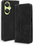 Bodycell Book Δερματίνης Μαύρο (OnePlus Nord CE 3 Lite)