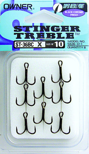 Owner Fishing Hooks Set 5pcs No3