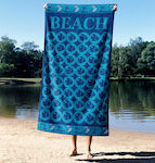 Cokitex Beach Towel Light Blue 160x86cm