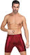 Kinksters Ανδρικό Sexy Boxer Μπορντό