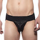 Prowler Jockstrap Sexy pentru bărbați Negru