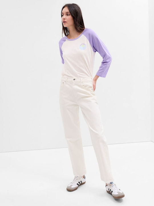 GAP Bluza de Damă Mânecă lungă Violet