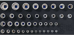 BGS Technic Καρυδάκια Πολύσφηνα με Καρέ Υποδοχής 1/4" Σετ 40τμχ BGS Technic Καρυδάκια Πολύσφηνα με Καρέ Υποδοχής 1/4" Σετ 40τμχ