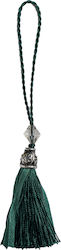 Tassel metallic bead- TASKT302 - Cypress green