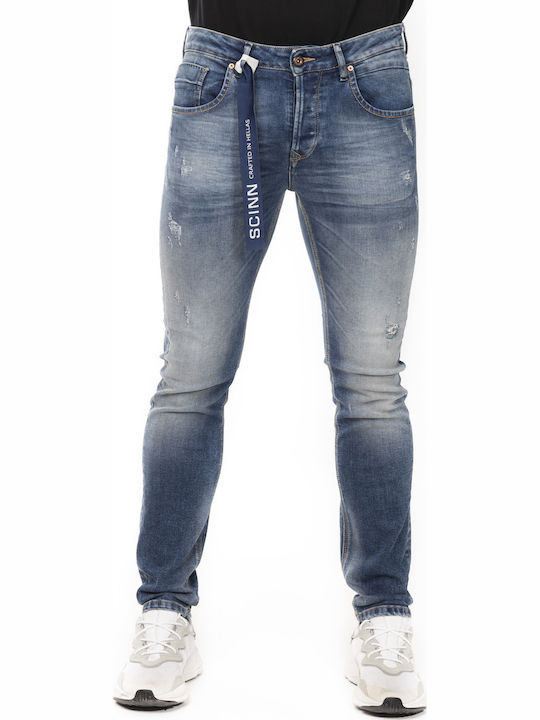 Elton L 123 Men's Jeans Pants Blue