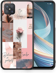 Smartfits Aesthetic Collage Πολύχρωμη (Oppo Reno4 Z)