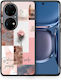 Smartfits Aesthetic Collage Back Cover Σιλικόνης Πολύχρωμο (Huawei P50)