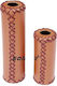 650806_br Bicycle Handlebar Grips in Brown Color