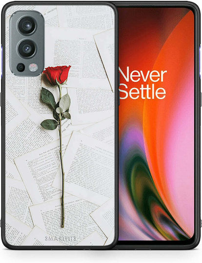 Smartfits Rose Back Cover Silicon Alb (OnePlus Nord 2) 7376606757019_42428456534171