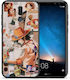 Smartfits Anime Collage Umschlag Rückseite Silikon Mehrfarbig (Huawei Mate 10 Lite) A00_SM1-HU-MAT10LIT_ANIMECOLLAGE_RO1