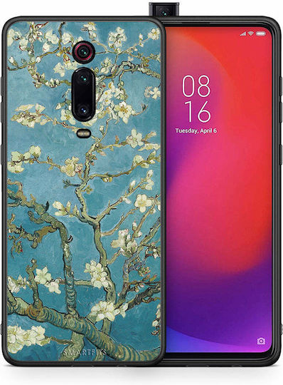 Smartfits Umschlag Rückseite Kunststoff Grün (Xiaomi Mi 9T / 9T Pro) A00_SM1-XI-MI9T_WHITEBLOSSOMS_RO1