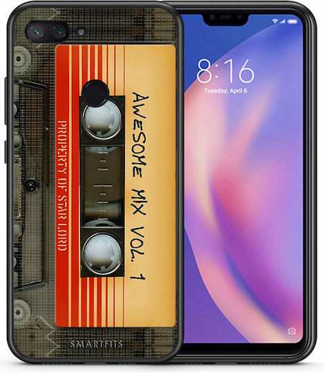 Smartfits Awesome Mix Umschlag Rückseite Kunststoff Mehrfarbig (Xiaomi Mi 8 Lite)