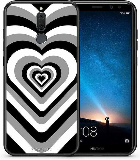 Smartfits Hearts Umschlag Rückseite Kunststoff Schwarz (Huawei Mate 10 Lite) A00_SM1-HU-MAT10LIT_BLACKHEARTS_RO1
