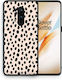 Smartfits Polka Dots Back Cover Πλαστικό Μαύρο (OnePlus 8 Pro)