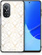 Smartfits Husă Spate Geometrică din Plastic Albă (Huawei Nova 9 / Honor 50 5G)